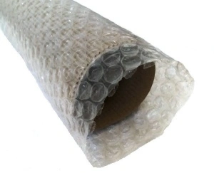 100 buc tub din folie cu bule , 3 straturi 90 gr/mp , 500 mm lungime , diametru interior 100 mm - Img 2