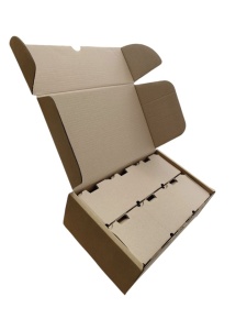 25 buc Cutie carton pentru 6 borcane 365x230x125 mm - Img 1