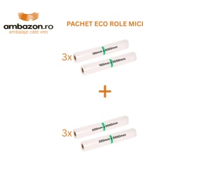 PACHET Role de vidare Mici ECO 6 x (200mm x 5m) + 6 x (150mm x 5m) (60m)