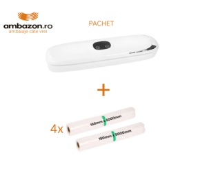 GRATUIT Masina de vidat la 4 seturi de role 2x (150mm x 5m) (40m)