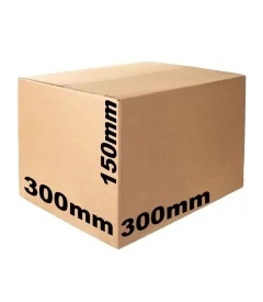 Set 30 buc Cutie carton NATUR 300 x 300 x 150 mm