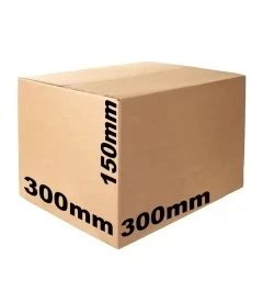 Set 30 buc Cutie carton NATUR 300 x 300 x 150 mm