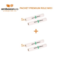 PACHET Role de vidare Mici PREMIUM 10 x (200mm x 5m) + 10 x (150mm x 5m) (100m)