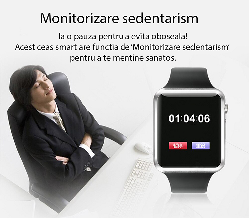 Alerta pauza Smartwatch iUni A100i