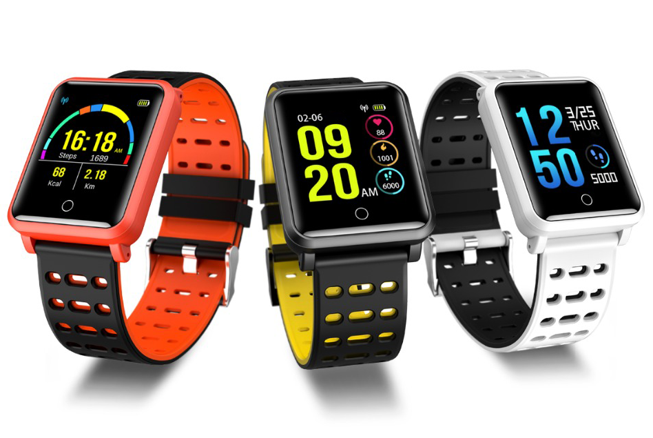 iUni fitness bratara M88 Plus, display OLED