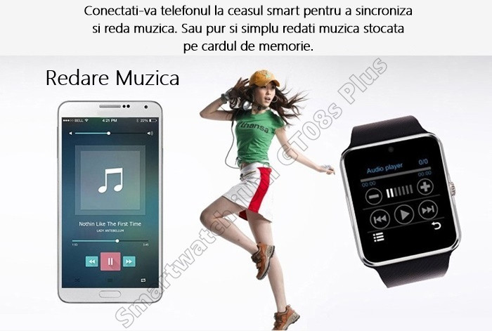 smartwatch GT08 bluetooth