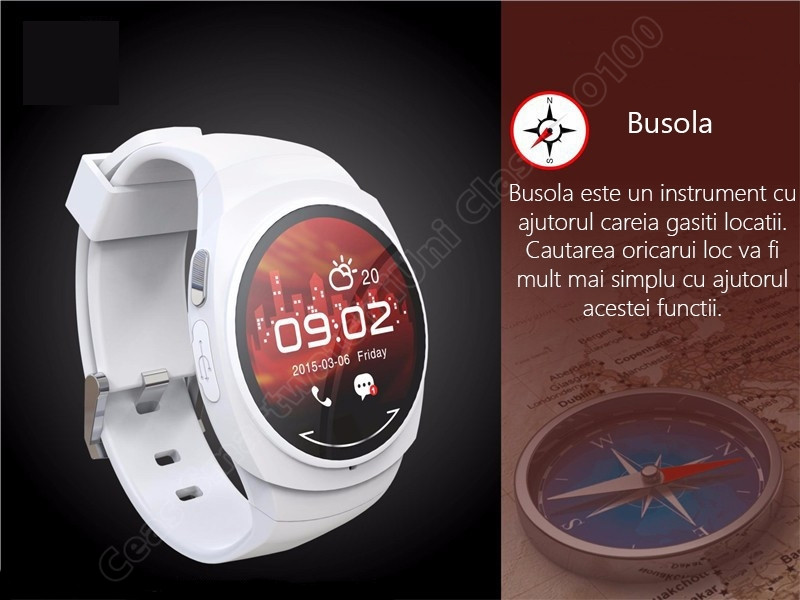 Ceas Smartwatch iUni O100 Bluetooth-5