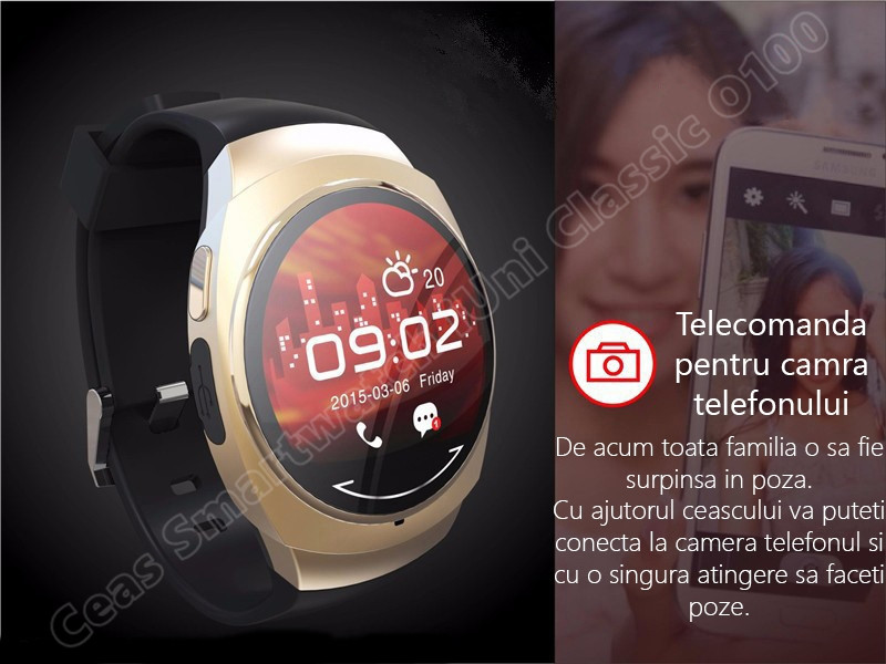 Ceas Smartwatch iUni O100 Bluetooth-2