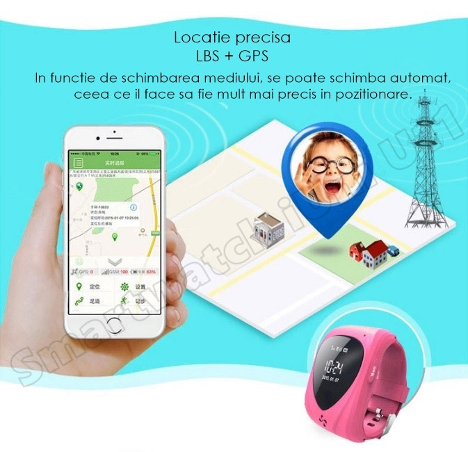 Smartwatch iUni U11 cu Telefon-1