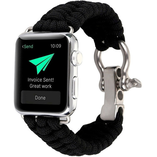 Curea pentru Apple Watch 1/2/3/4/5/6/7 42 mm iUni Elastic Paracord