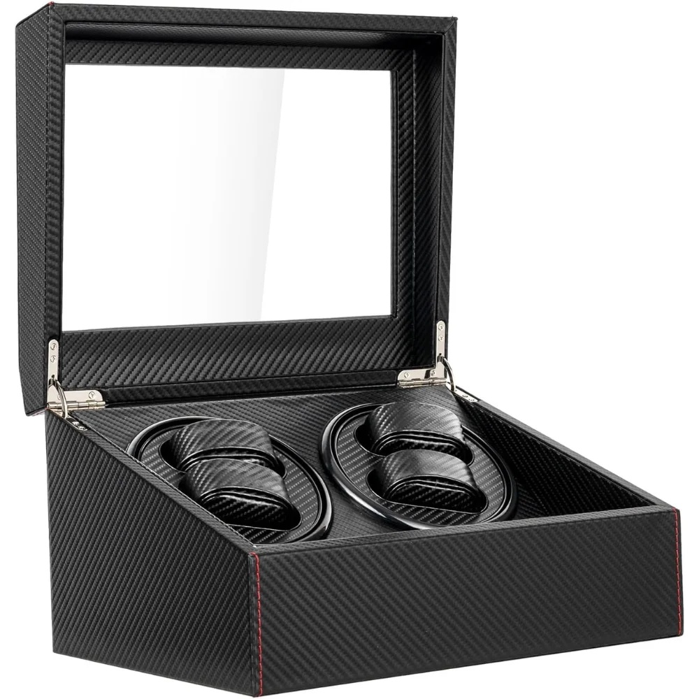 Cutie intors ceasuri iUni, Watch Winder 4 + 6 spatii