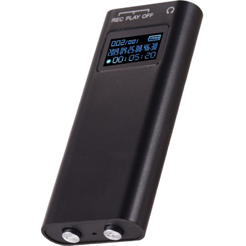 Мини професионален диктофон iUni SpyMic REP05, 8 GB вътрешна памет, MP3 Player