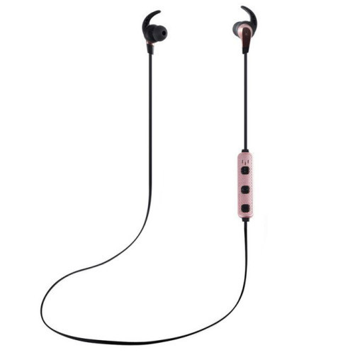 Bluetooth fülhallgató iUni CB41, Mágnes, Érintésmentes, Rose Gold