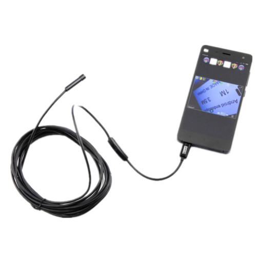 Camera Endoscop Inspectie Auto iUni M2, lungime 2 m, rezistenta la apa, vedere la 90 de grade, Android si PC