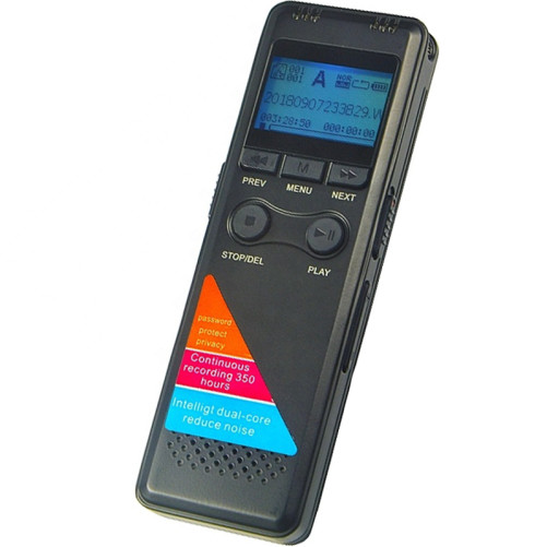 Kém mikrofon iUni SpyMic REP01, Professzionális hangrögzítő, 8GB, MP3 Player