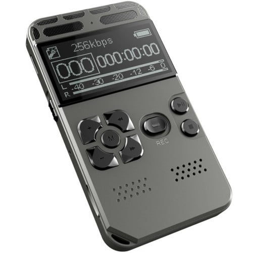 Mini Reportofon digital iUni V35, 8GB, Activare vocala, MP3 Player