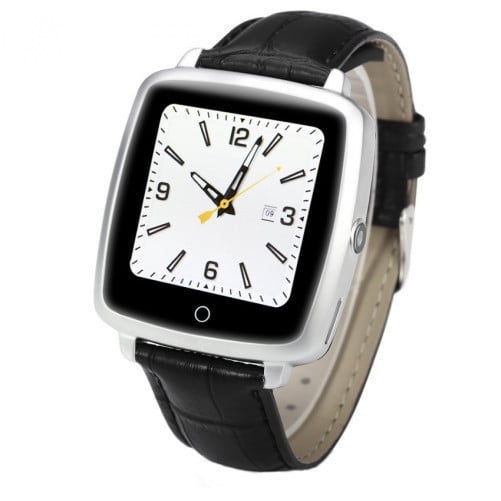 Ceas Smartwatch cu Telefon iUni U11C Plus, Bluetooth, Camera, 1.54 inch, Silver