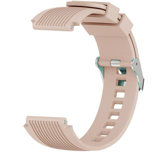 Curea ceas Smartwatch Samsung Galaxy Watch 4, Watch 4 Classic, Gear S2, iUni 20 mm Silicon Sport Soft Pink