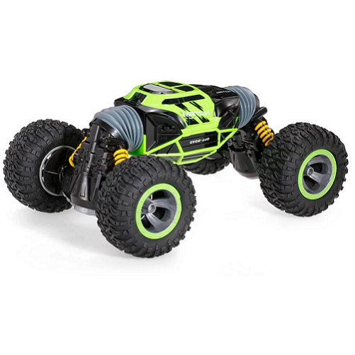 Masinuta cu Telecomanda iUni A2169, Scara 1:16, 20km/h Hyper Active Stunt, 2.4Ghz, Verde