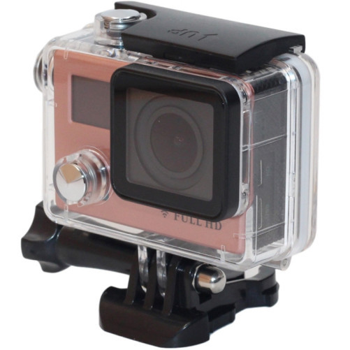 Sport kamera iUni F88, Full HD 1080P, 12M, vízálló, Rózsa arany