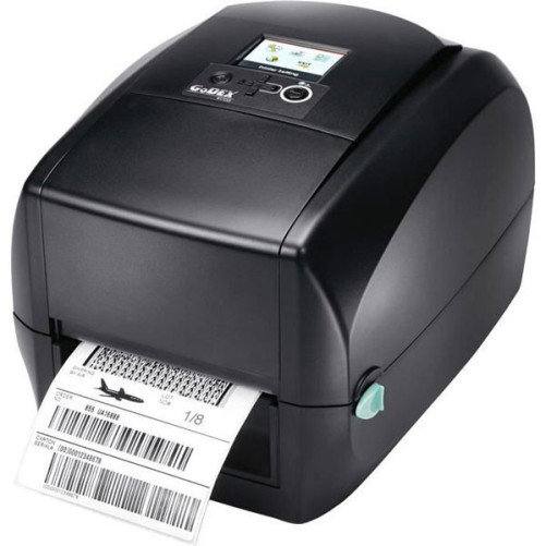 Imprimanta termica etichete Godex RT700IB, Bluetooth, Retea, USB, 203Dpi, Ecran LCD
