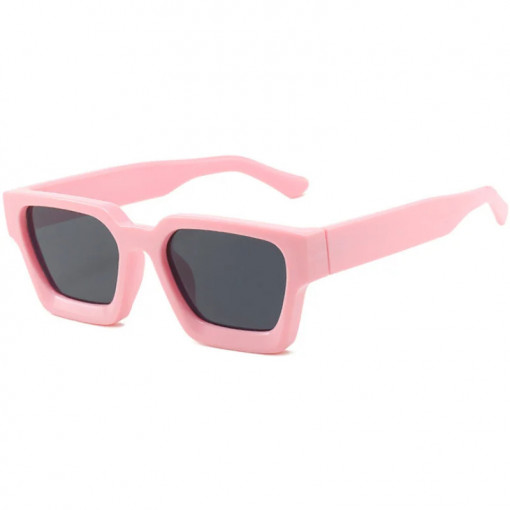 Ochelari de Soare Retro Square iUni iEye, UV400, Pink