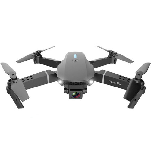 iUni E88 Pro drón, 4K, WiFi, 2 kamera, összecsukható karok, élő telefonos közvetítés, fekete