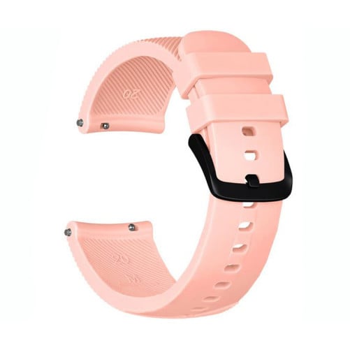Curea ceas Smartwatch Samsung Galaxy Watch 4, Watch 4 Classic, Gear S2, iUni 20 mm Silicon Soft Pink