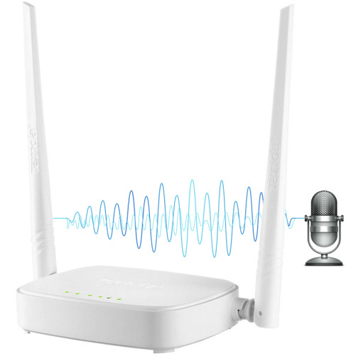 Router Wireless cu Microfon Spion si Activare Vocala iUni RLU2