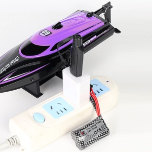 Barca cu telecomanda iUni HJ812, RC Racing Speed Boat Drift, Viteza 25 km/h, 2.4GHz - Img 8
