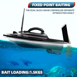 Barca Nadit si Momit iUni FB01, 12000mAh, 2 cuve, 1.5kg, 200m - Img 4