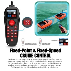 Barca Plantat, Nadit si Momit iUni V805 GPS, 18000mAh, 1.5kg, 500m, 15km/h - Img 11