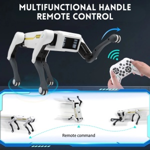 Caine Robot Inteligent iUni 8002, Control prin Telecomanda, Aplicatie, Comenzi Vocale, Programabil, 25+ Functii Interactive, Dans, Povesti, Muzica - Img 3