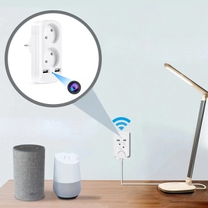 Camera Spion in Adaptor dublu iUni AD2, Wi-Fi, Full HD, Vizualizare in timp real - Img 5