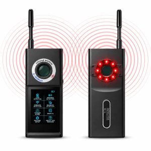 Detector camere ascunse, microfoane si trackere GPS iUni F888, Ecran tactil OLED, Smart AI, Alarma antiefractie, 50-8000 MHz - Img 3