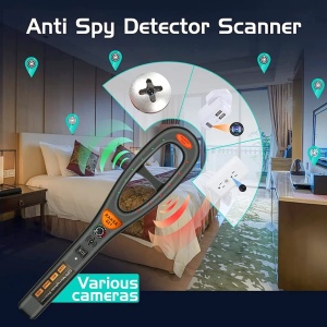 Detector profesional de microfoane GSM, Bluetooth si WiFi iUni RF007, detector unde magnetice si electromagnetice - Img 5