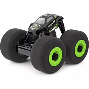 Masinuta cu telecomanda iUni F03, Monster Truck, 2.4Ghz, Dimensiuni 23x23x18cm, Verde - Img 2