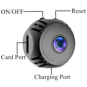 Mini Camera Spion iUni W8, Wi-Fi, 32GB, Vizualizare Full HD, Senzor de miscare, Night Vision - Img 6