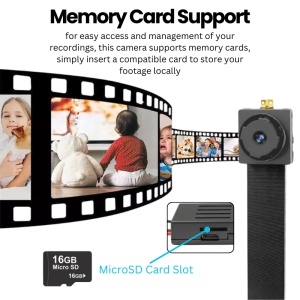 Modul cu Camera Spion iUni IP75, Wi-Fi, 16GB, Full HD, Accesorii Nasturi, Vizualizare Live pe telefon - Img 6