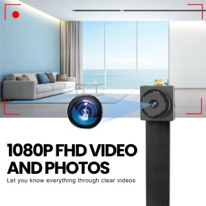 Modul cu Camera Spion iUni IP75, Wi-Fi, Full HD, Accesorii Nasturi, Slot Card microSD - Img 4