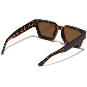 Ochelari de Soare Retro Square iUni iEye, UV400, Animal Print - Img 2