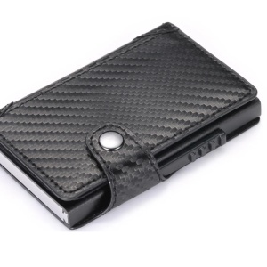 Portofel RFID iUni P4, 10 carduri, Print carbon - Img 10