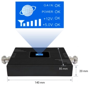 Amplificator semnal GSM 4G Profesional iUni EK73-LTE, 2600 MHz, Digital - Img 5