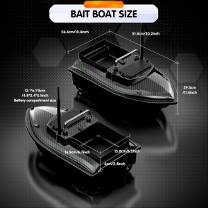 Barca Plantat, Nadit si Momit iUni V060, GPS, 5200mAh, 500m, 2kg, 10km/h, Telecomanda - Img 12