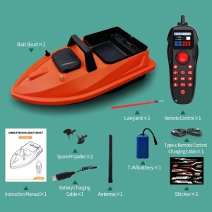 Barca Plantat, Nadit si Momit iUni V805 GPS, 18000mAh, 1.5kg, 500m, 15km/h - Img 18