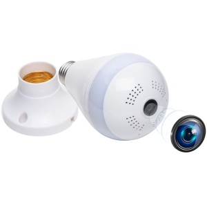 Bec cu camera Spion iUni A10, Full HD, Wi-Fi, Senzor de Miscare, Unghi 360° - Img 2
