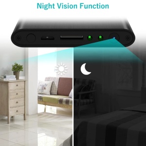Camera Spion in Baterie Externa iUni H8, Full HD, Slot card, 5000mAh, Wi-Fi, Night Vision, Detectie miscare - Img 7