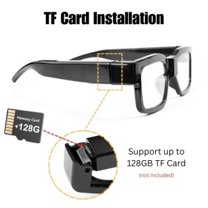 Mini Camera Ochelari iUni G7, Full HD, Night Vision, Suport Card MicroSD - Img 5