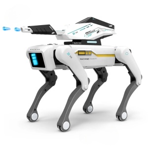 Robot Caine Inteligent iUni 8006 cu Bile din Hidrogel, Expandabile in apa, Control Telecomanda, APP, Comenzi Vocale, Programabil, 25+ Functii Interactive - Img 13