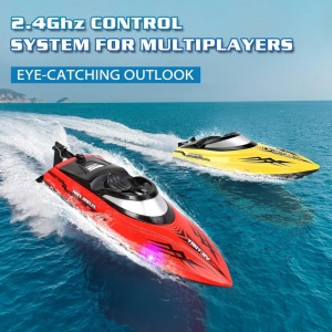 Barca cu telecomanda iUni HJ811, RC Racing Speed Boat Drift, Viteza 25 km/h, 2.4GHz - Img 8